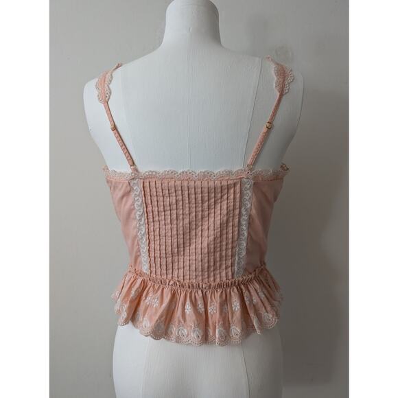 LoveShackFancy Skipper Bustier - Bubble Bath Pink - Picture 5 of 12